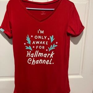 Hallmark Red Pajama Nightshirt